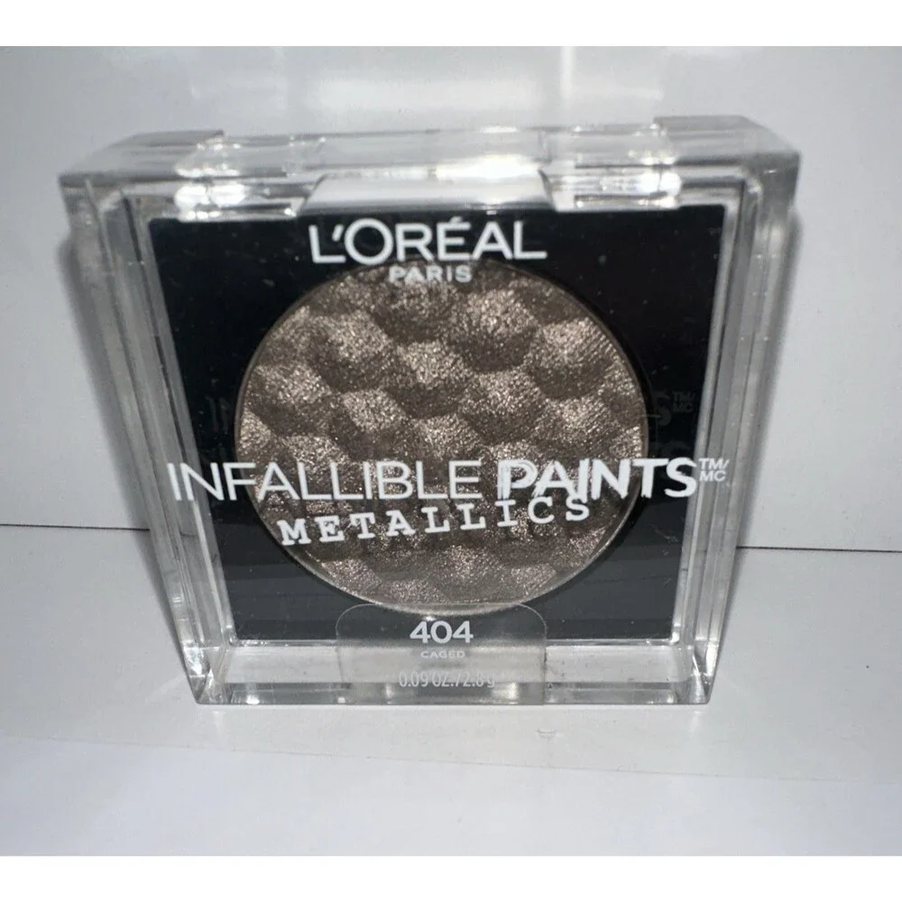 L'Oréal Paris Infallible Paints Eyeshadow Metallics Caged 404,